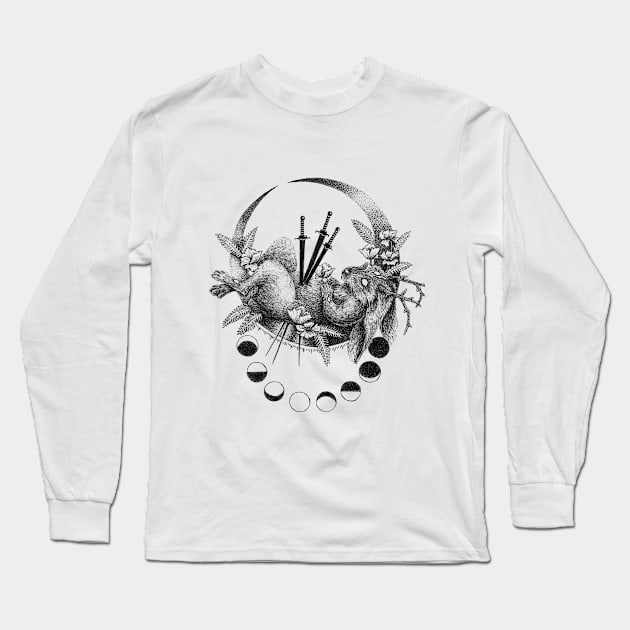 Rebirth Long Sleeve T-Shirt by Illustrations of Dreams